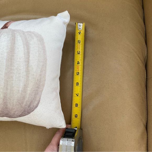 NWOT Uniik Pillow 10”x10” Pumpkin - Picture 2 of 3